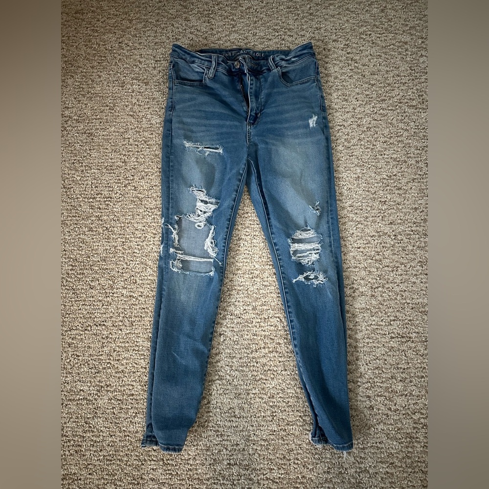 American Eagle super stretch jeans